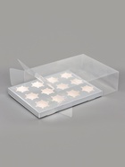 Коробка для 12 капкейков, с прозрачной крышкой, серебро, 34.7×26.3×10 см - Фото 7