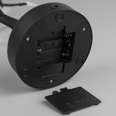 Светодиодный куст «Цветы» 45 см, 24 LED, постоянное свечение, от батареек AAx3, USB, свечение тёплое белое
