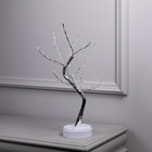 Светодиодный куст «Звёзды» 45 см, 60 LED, постоянное свечение, батарейки ААх3 (не в комплекте), USB, свечение тёплое белое - фото 24039019