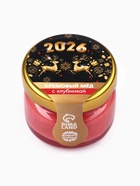 Мёд кремовый «Новый год 2026», с клубникой, 30 г - Фото 4