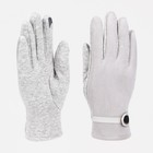 Перчатки мужские, безразмерные, цвет серый - фото 319004928
