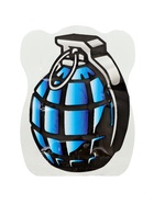 Прикол бомбочка «Граната», 9.5×7×1 см, цвета МИКС - Фото 1