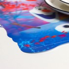 Салфетка сервировочная на стол «Холодное сердце с 3D изображением», 44,5×29,5 см - фото 24498122