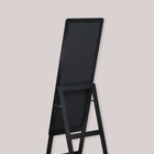 Зеркало напольное "Симпл", черное, 43х133см - фото 21720779