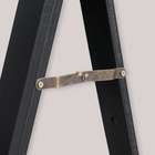 Зеркало напольное "Симпл", черное, 43х133см - фото 21720781