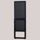 Зеркало напольное "Симпл", черное, 43х133см - фото 21720782