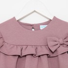 Платье для девочки с рюшей KAFTAN "Basic line", размер 30 (98-104), цвет сиреневый - Фото 8