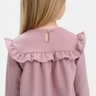 Платье для девочки с рюшей KAFTAN "Basic line", размер 34 (122-128), цвет сиреневый - Фото 6