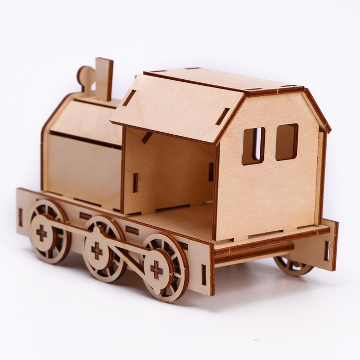 Сборная модель-паровоз «Поезд» - фото 1883966136