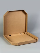 Коробка для пиццы, бурая, 41×41×4 см - Фото 2