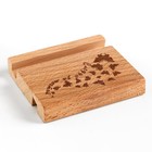Деревянная подставка для телефона, планшета «Следуй за мечтой», 8×8×1.6 см - фото 51456568