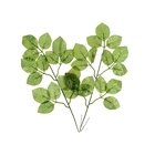 Декор "Лист золотой лианы" набор 2 шт 40 см - Фото 1