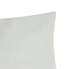 Наволочка Этель 50х70, цвет светло-серый, 100% хлопок, бязь 125г/м2 - Фото 2