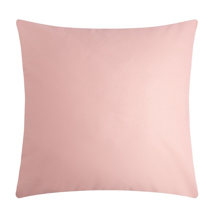 Наволочка Этель 70х70, цвет розовый, 100% хлопок, бязь 125г/м2 - Фото 1
