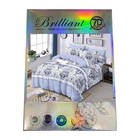 Постельное бельё 1,5сп Brilliant, 145х210, 145х210, 70х70см 2 шт, микрофибра, 100% полиэстер, 65 г/м - Фото 4