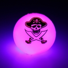 Мяч световой "Пират" 5,5 см, цвета МИКС - Фото 2