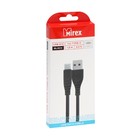 Кабель Mirex (13700-007T3BK), Type-C - USB, 3 А, 1.2 м, быстрая зарядка, черный - фото 51456582 Кабель Mirex (13700-007T3BK), Type-C - USB, 3 А, 1.2 м, быстрая зарядка, черный - фото 51456582