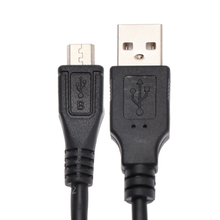 Кабель Mirex (13700-UMCR10BK), microUSB   - USB, 1 м, черный - фото 1906059403