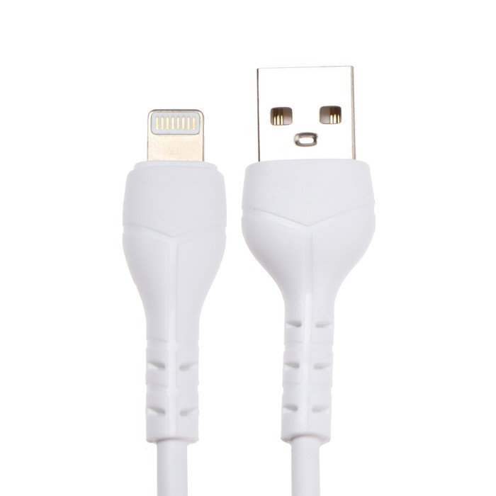 Сетевое зарядное устройство Mirex U16i, USB, 2.4 А, кабель Lightning, 1 м, белое - фото 51456609