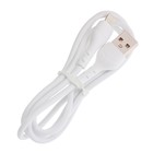 Сетевое зарядное устройство Mirex U16i, USB, 2.4 А, кабель Lightning, 1 м, белое - Фото 4