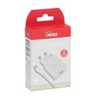 Сетевое зарядное устройство Mirex U16i, USB, 2.4 А, кабель Lightning, 1 м, белое - Фото 6