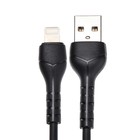 Сетевое зарядное устройство Mirex U16i, USB, 2.4 А, кабель Lightning, 1 м, черное - Фото 3