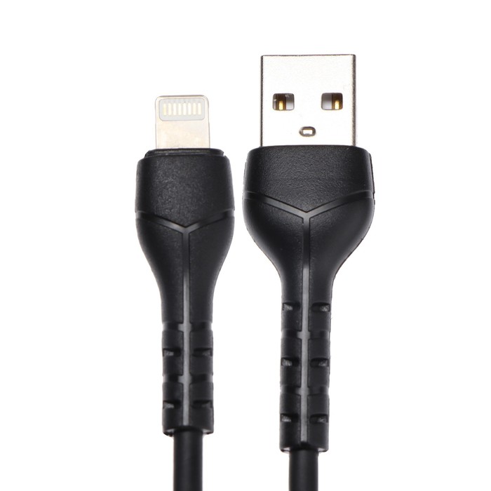 Сетевое зарядное устройство Mirex U16i, USB, 2.4 А, кабель Lightning, 1 м, черное - фото 51456617