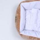 Лежанка с бортиком «Рыжик» 40 х 35 см - фото 25564802