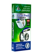 Таблетки для очистки посудомоечных машин Clean&Fresh, 6 таблеток - Фото 1
