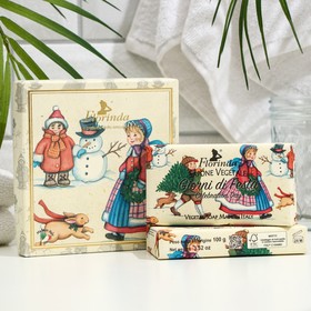 Подарочный набор мыла FLORINDA, "Счастливого Рождества", 2 шт. по 100 г