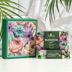 Подарочный набор мыла FLORINDA "Таинственный сад", Зеленые цветы, 2 шт. по 200 г