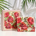 Подарочный набор мыла FLORINDA "Магия Цветов" Роза, 2 шт. по 200 г - фото 9910457