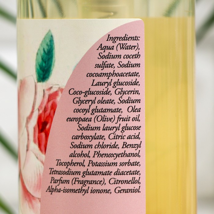 Гель для душа La Florentina "Майская роза", 500 мл 30232