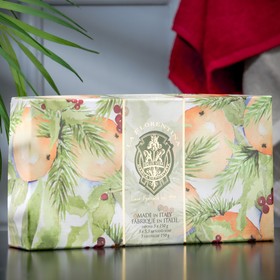 Подарочный набор мыла La Florentina, "Рыжая Тосканская сосна" 3 шт. 150 г