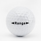 Мяч для гольфа PGM "Range", двухкомпонентный, d=4.3 - Фото 3