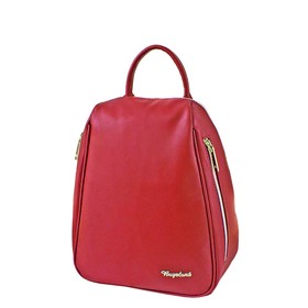 Рюкзак, отдел на молнии, цвет красный 30х24х12см