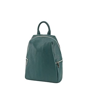 Рюкзак, отдел на молнии, цвет зеленый 33х27х13см