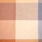 Палантин текстильный, цвет бежевый/коричневый, размер 68х175 - Фото 2