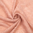 Палантин текстильный, цвет бежевый, размер 68х180 - Фото 3