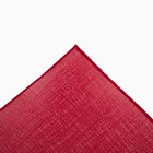 Платок текстильный, цвет бордо, размер 70х70 - Фото 4