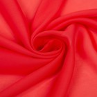 Платок текстильный, цвет коралловый, размер 72х72 - Фото 3
