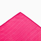 Платок текстильный, цвет яркая фуксия, размер 72х72 - Фото 4