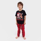 Пижама детская новогодняя KAFTAN "Chilling", размер 32 (110-116 см) - фото 9910971