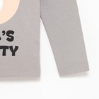 Пижама детская новогодняя: лонгслив, брюки, KAFTAN: Santa's security, рост 98-104 см - Фото 9