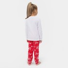 Пижама детская новогодняя KAFTAN «Мопс», размер 34 (122-128 см) - Фото 4