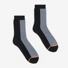 Термоноски мужские , цвет серый/чёрный, размер 27 - Фото 1