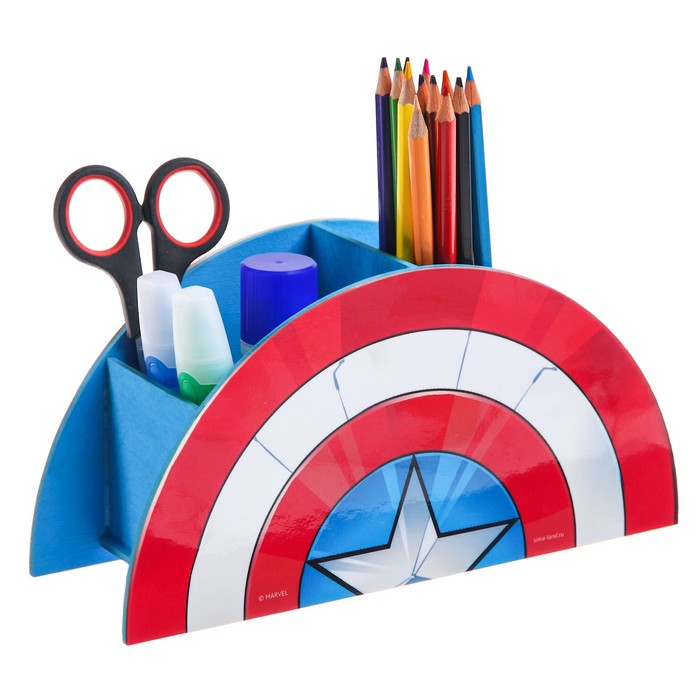 Органайзер для канцелярии, 23х12х8 см, Мстители - Фото 1