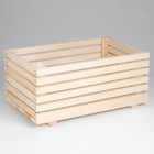 Ящик деревянный 50х32х23 см - Фото 1
