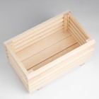 Ящик деревянный 43х27х20 см - Фото 2