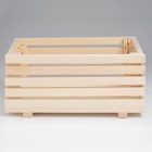 Ящик деревянный 43х27х20 см - Фото 3